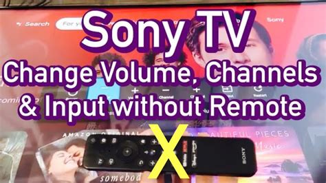 how to set default tv chanel in sony tv|how to change Sony channel.